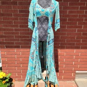Aloha Fox Wrap Dress & Bralete